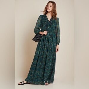 Rana Gill / Anthropologie Floral Maxi Dress. SP